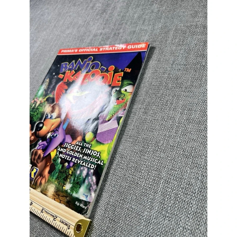 Banjo-Kazooie Prima Official Strategy Guide Nintendo 64 N64 Rare Vintage